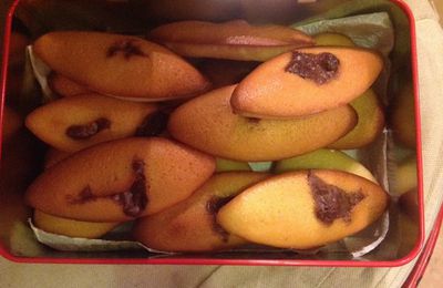 Financier au cœur Nutella