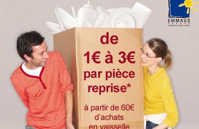 Recyclez votre vaisselle 