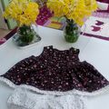 Bloomer et petite robe en taille 6 mois.