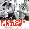 Elizabeth Taylor Hommage à sa mort magazine ELLE