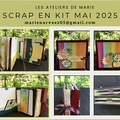 SCRAP EN KIT - MAI 2025 - ALBUM DOUBLE BONHEUR