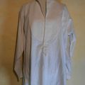 T385 : Chemise plastron 1900 T.XL