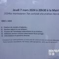 Compte rendu de ce Conseil du 7 mars 2024