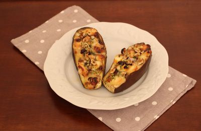 AUBERGINES AU PÉLARDON