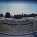 Rond-point à Hollabrunn (Autriche)