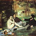 Manet: le scandaleux pique-nique.