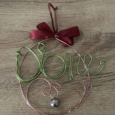 Boules de NOEL en fils