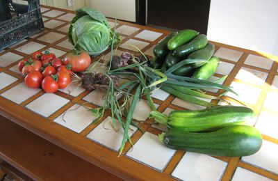 Les légumes du jardin