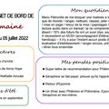Carnet de bord, du 29 juin au 5 juillet 2021