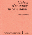 Cahier d'un retour au pays natal, d'Aimé Césaire (1939)