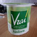 Yaourt Nature bien meilleur avec le yaourt "Vrai" nature Bio