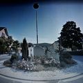 Rond-point à Möriken-Wildegg (Suisse)