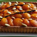 Tarte aux abricots caramélisés selon Christophe Felder trop bon l 'une de mes préférées