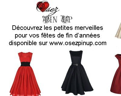 Vos tenues de fêtes avec OSEZ PIN UP