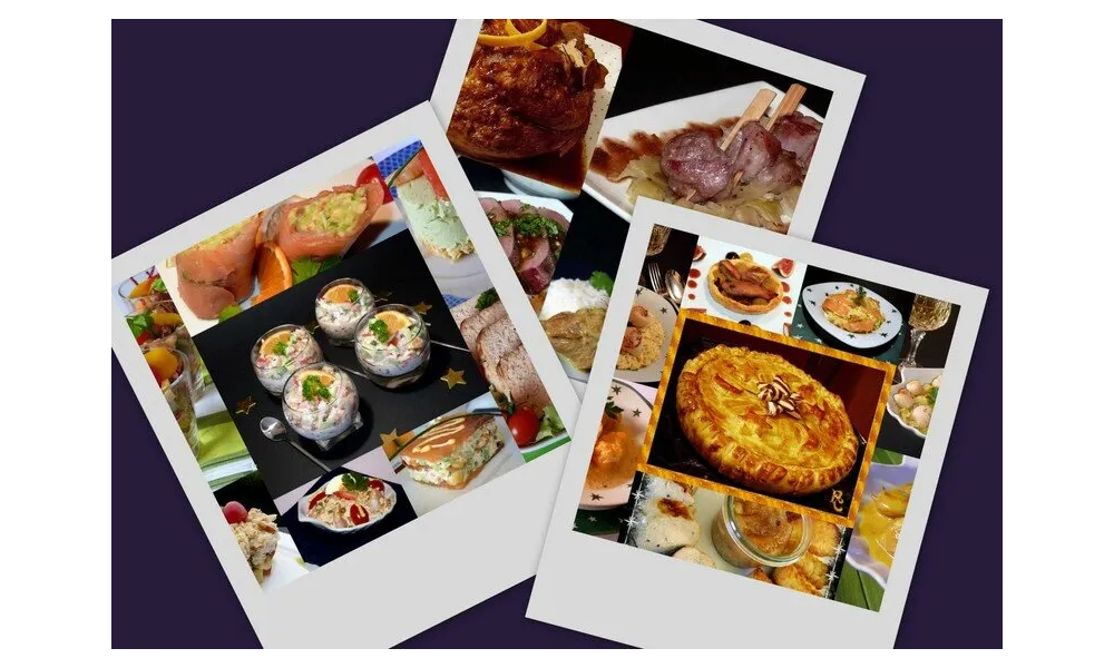 Sélection Fêtes (entrées froides, chaudes et plats)