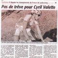 Des nouvelles de Cyril dans le journal