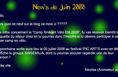 News de Juin