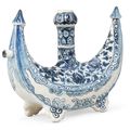 A blue and white pilgrim flask made for the Islamic market, China for the export market, Qing dynasty (1644-1912), probably 19th