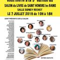 Le Salon du livre de St-Honoré, c'est aujourd'hui !