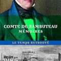 Comte de Rambuteau, mémoires