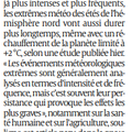 Réchauffement climatique