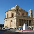 Rond-point à Mosta (Malte)