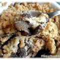 Crumble poire-chocolat