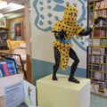 Tintin , le musée imaginaire, l'homme léopard, éd. limitée, avec certificat et boîte :125€