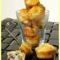 Mini muffins roquefort noix