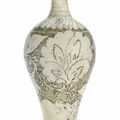 An unusual Cizhou-type sgraffito vase, Liao Dynasty (AD 907-1125)