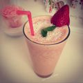 Milkshake à la fraise 