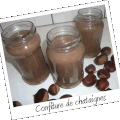 Confiture de chataignes (ou crème de marrons)