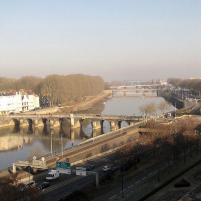 Angers un jour de décembre où la température ne