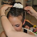 Essai chignon tressé Montpellier