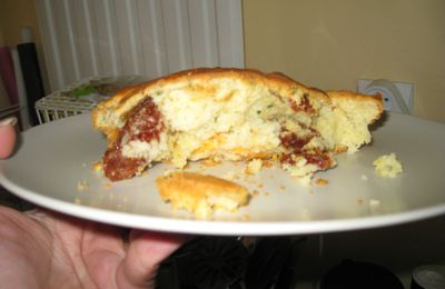 "faux" cake salé improvisé