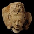 Head of Vishnu. Eastern India. Gupta period, 5th/6th century