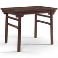 A tieli recessed-leg table, zhuo, 17th-18th century