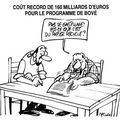 Bové, le coût de son programme - Le Canard enchaîné n° 4504 - 21 février 2007