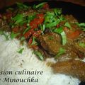 Boeuf tikka masala - Inde 