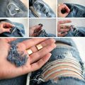 TUTO COMMENT FAIRE N°1 : Comment des trou dans son jeans, astuce ! ♥