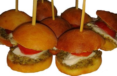 Mini Burgers Italiens de Myl