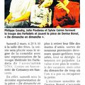"de dimanche en dimanche" - article de La Voix du Sancerrois - 28 février 2013