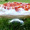 Pavlova aux fraises