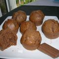 Muffins noix-pralinoise