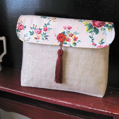Trousse charmante, à votre choix du tissu