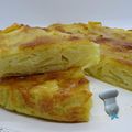 Gâteau madeleine aux pommes et génépi