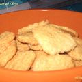 Biscuits Noix de coco sans beurre