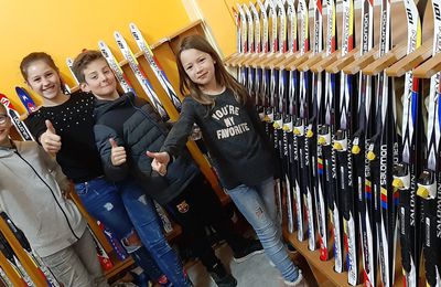 Entretien de skis et aménagement des casiers de rangement - Sam 09/03/2019