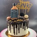 Drip cake au chocolat Jack Daniel’s