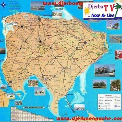 Djerba map